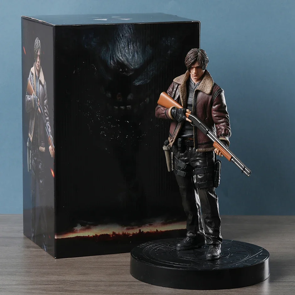 Movie Game Character Leon S. Kennedy Collection Figure PVC Model Figurals