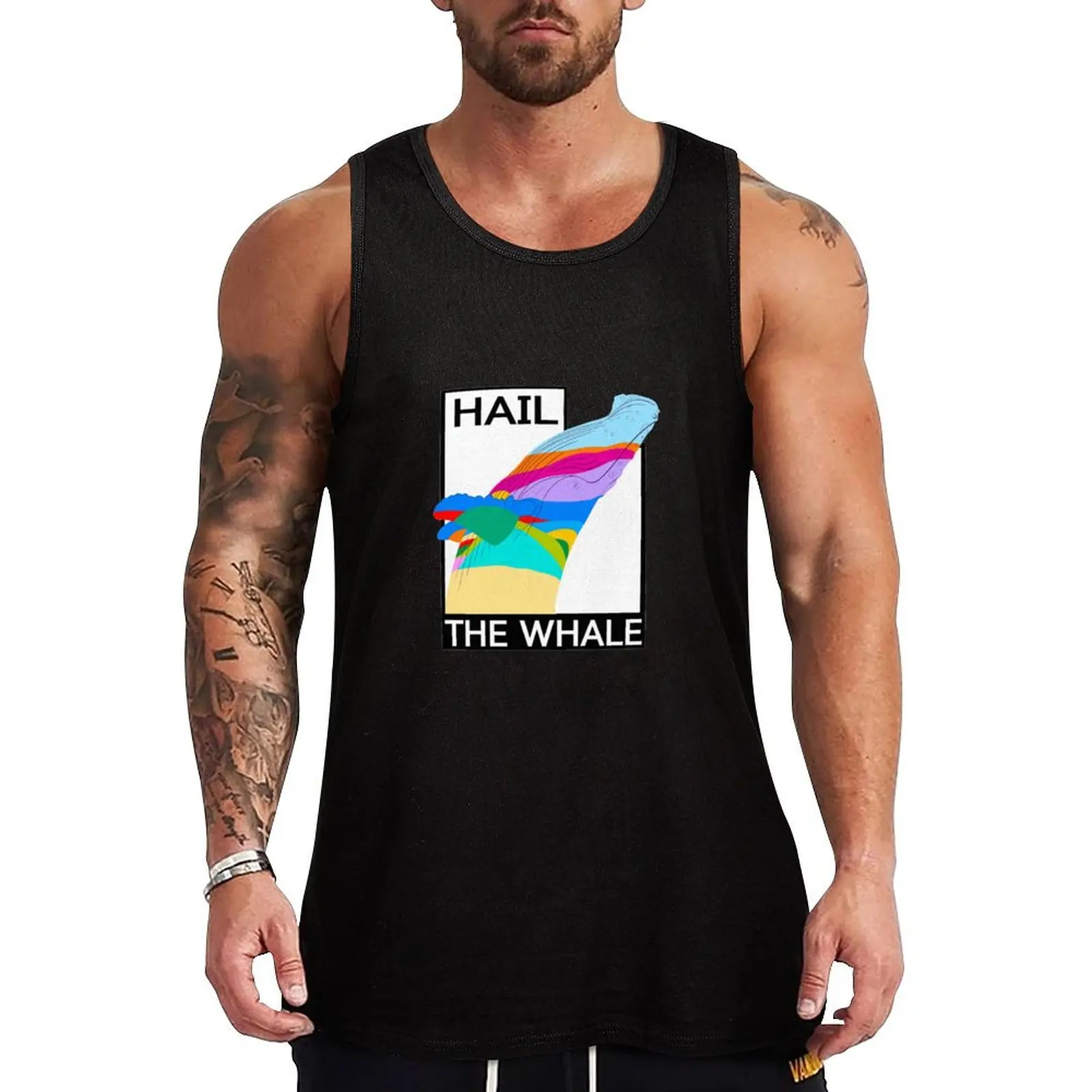 Hail the Whale- Utah Tank Top Everyday Basic Tank Top Comfort Cotton Undershirt