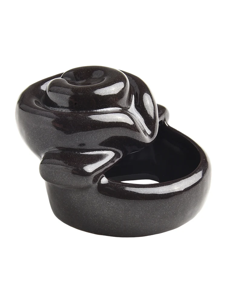 Ornamental Flow Smoke Burner Ceramic Backflow Incense Burner For Relaxation And Meditation Handcrafted With Natural Materials