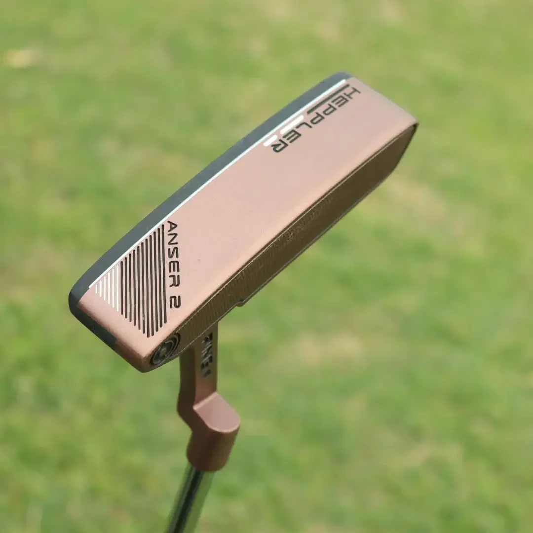 

Vintage Men's Golf Putter Antique Finish Blade/Mallet Putter with Grip Stability for Enhanced Performance