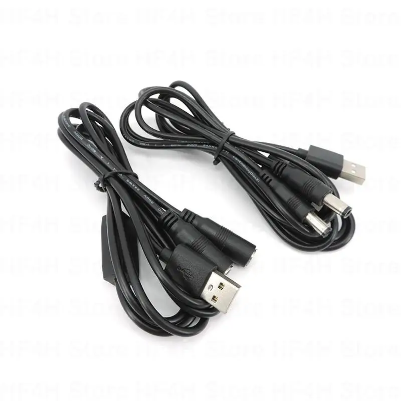 1 Meter USB 2.0 male to 2 way DC male Female Splitter Power supply adapter Connector Cable 22awg 3A plug for led Strip B4