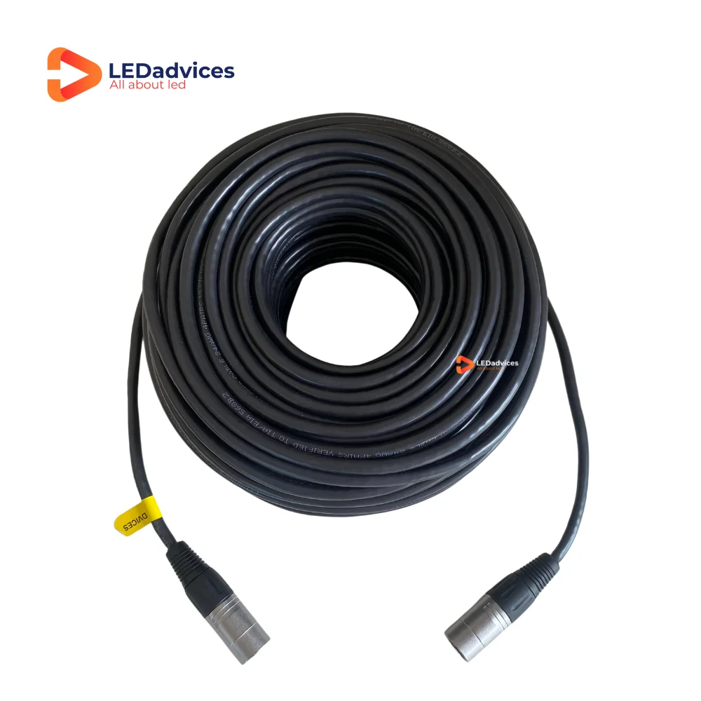 50m High Quality Ultra Soft 24AWG CAT6 Gigabit Oxygen-free Copper Round Cable Engineering Ethernet Cables For LED Screen