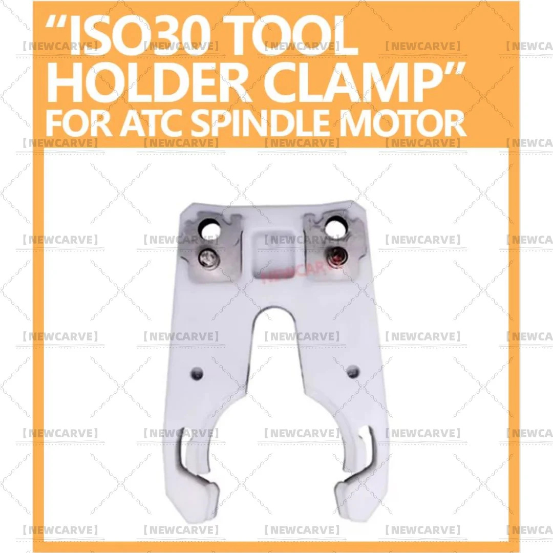 ISO30 Tool Holder Clamp ABS Flame Proof Rubber Tool Holder Claw Forks for CNC Router CNC Tools Accessories NEWCARVE