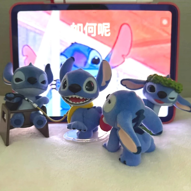 Stitch Ohana Means Family Series Blind Box Kawaii Action Figure Stitch Mystery Box Desktop Decor Toys Anime Figure Surprise Gift - view 5