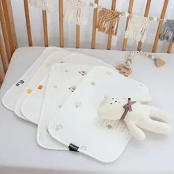 Baby Pillow Towel Cloud Piece Pillow Sweat-Absorbent 0-1Y Baby Pillow Anti-Spit Up Pillow Piece Cotton Gauze