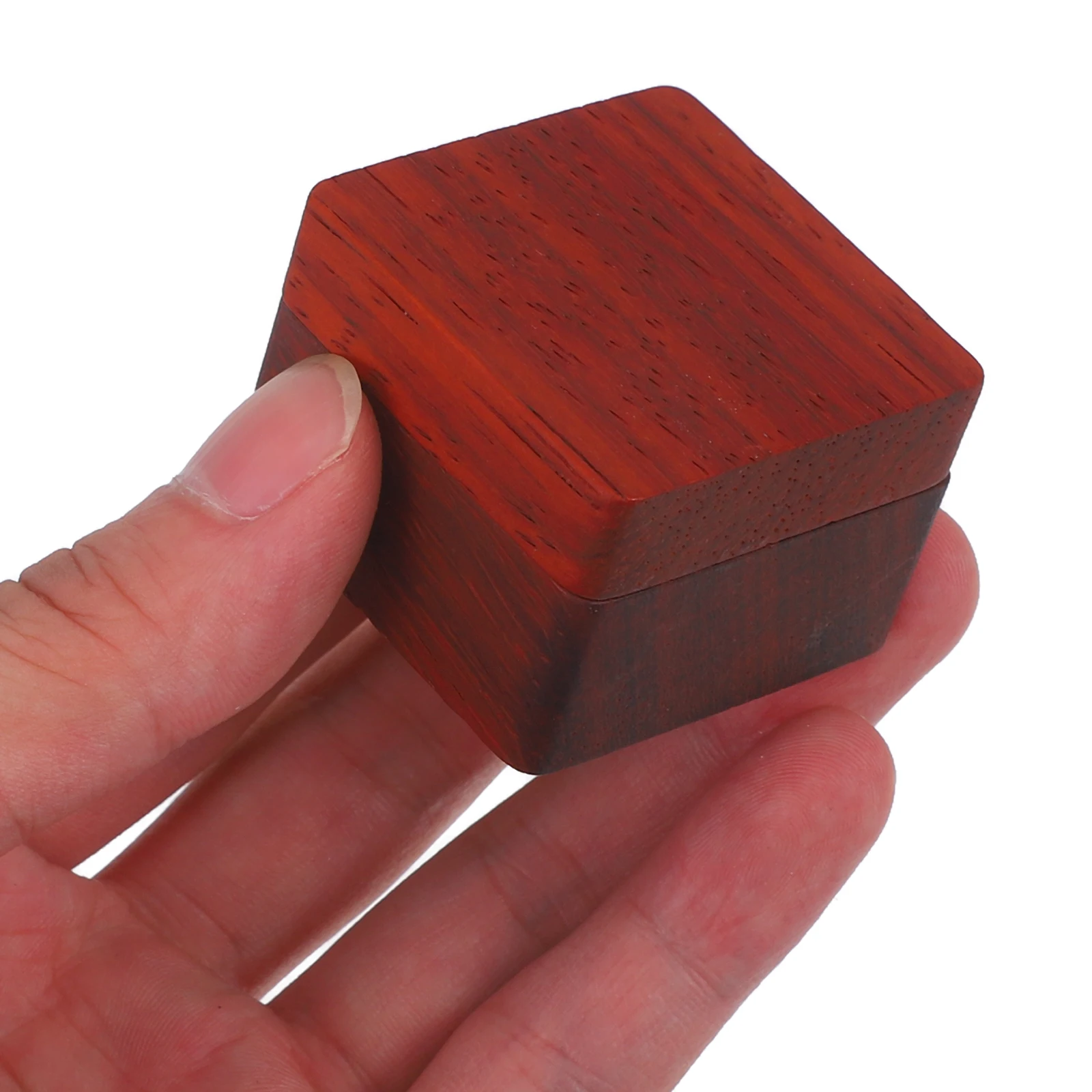 

Holder Pick Storage Box Guitar Case Picks Container for Musicians Brown Pear Wood Cases