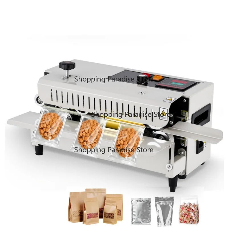 Automatic Continuous Belt Horizontal Pulse Sealing Machine for Plastic Bag Packaging Industrial Sealing Equipment