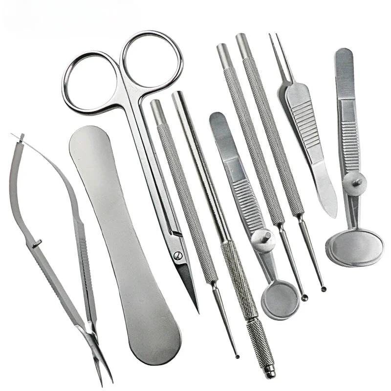 1set Ophthalmics Meibomians Flap Eyelids Forceps Clip Eye Apparatus Massages Tweezers Eyelids Granulomas Surgerys Tools Kit