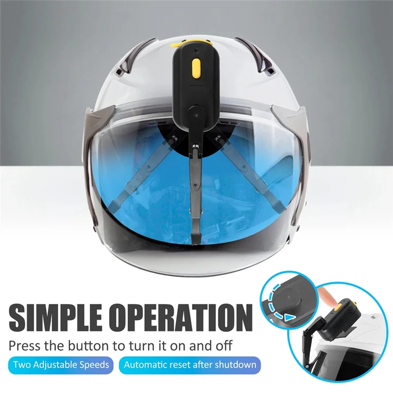 

N82R Motorcycle Helmet Electric Wipers Windshield Wipers 1200Mah Full-Face Helmet Wipers