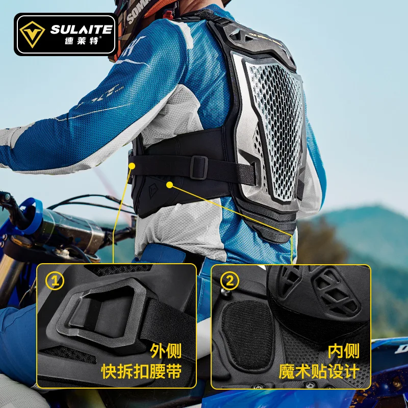 Motorcycle Riding External Protective Gear Suitable for Climbing/off-road/field Protection Equipment Back Quick Detachable Vest - Image 3