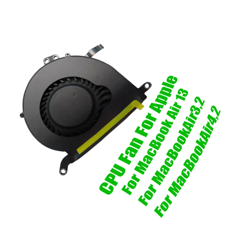 Replacement CPU Fan For Apple For MacBook Air 13 For MacBookAir3,2 For MacBookAir4,2 DC 5V Laptop CPU Fan