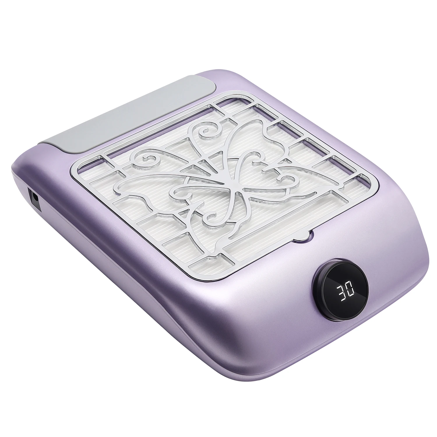 

Professional Nail Dust Collector With Charge Display Nail Removable Filter Nail Vacuum Cleaner For Manicure Salon Tools