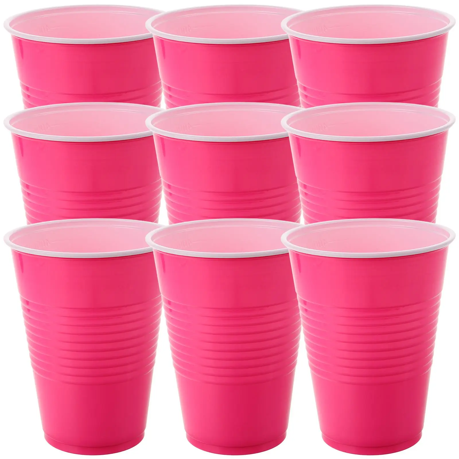 20pcs Disposable Plastic Party Tumblers Drinking Cups Water Cups multiuse juice beverage Cups portable Wedding Camping Supplies