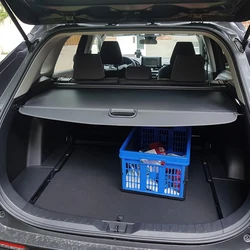 For Toyota RAV4 2019 2020 2021 2022 2023 2024 2025 Black SUV Retractable Rear Boot Trunk Luggage Security Shield Cargo Cover