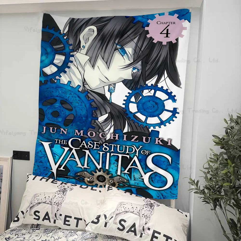 

Anime The Case Study Of Vanitas Tapestry Art Printing Japanese Wall Tapestry Anime Wall Hanging Home Decor