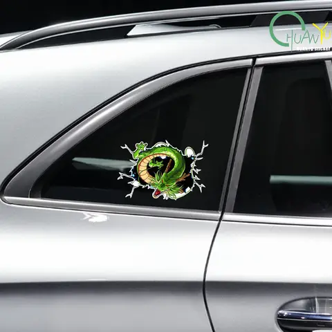 6 best sales dragon car decal - №4