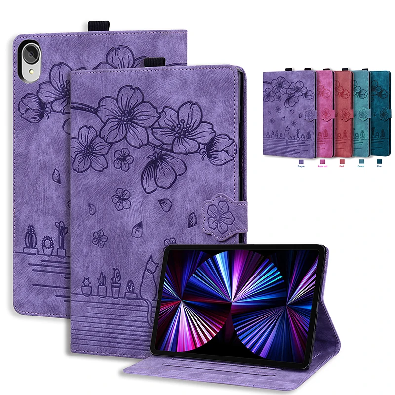 

for Lenovo Pad K11 Tab P11 Plus Case TB-J616F TB-J616X for Xiaoxin Pad Plus Case Tab P11 K11 TB-J606F TB-J607F Embossed Cover