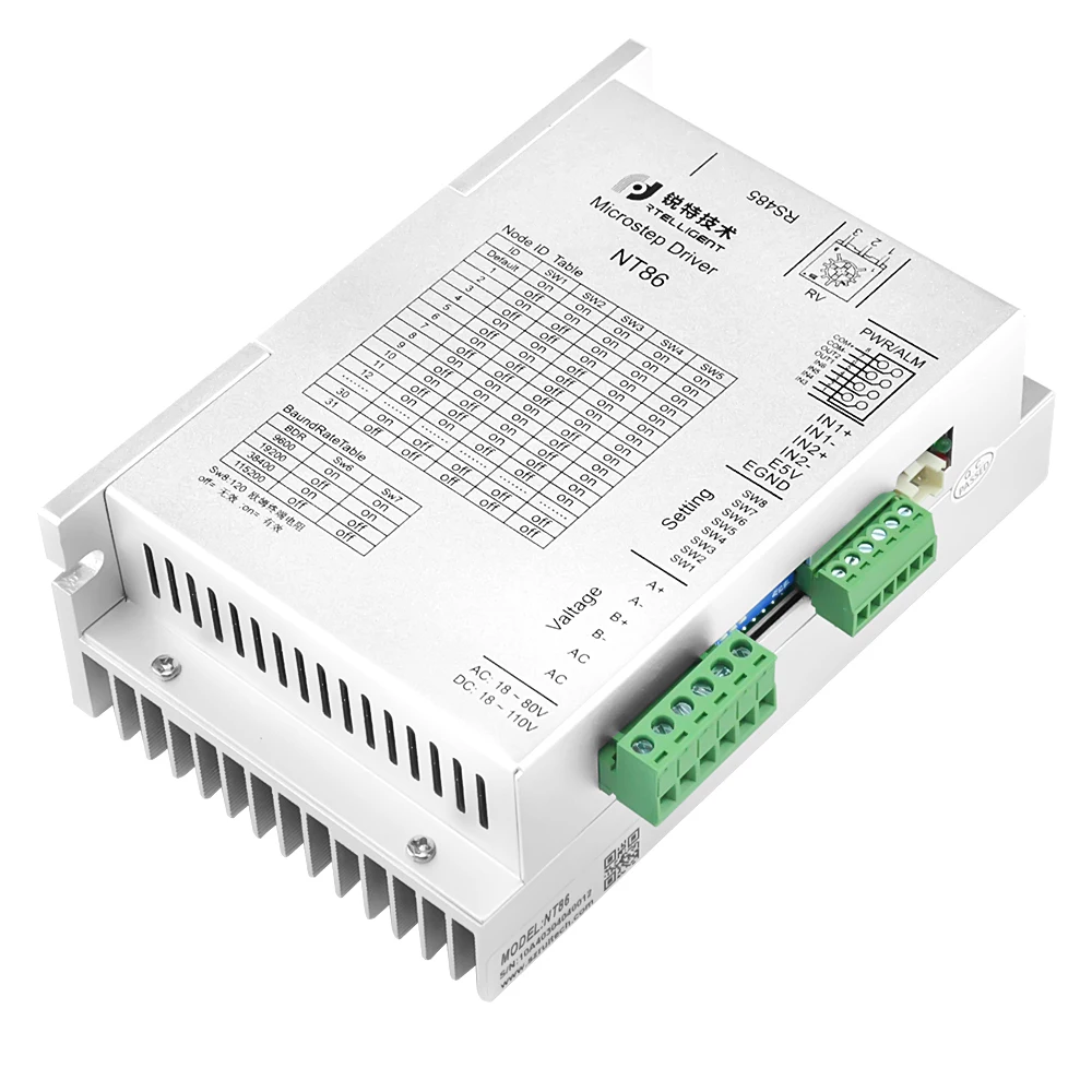 Factory Outlet Nema 34 4.5/8.5N.M Closed Loop Stepper Motor with NT86 Stepper Driver for CNC Kit