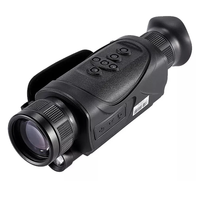 HD Digital Night Vision Monocular Camera Outdoor Hunting Patrol Real-time AV Video Output Wildlife 200m Image Video Recording