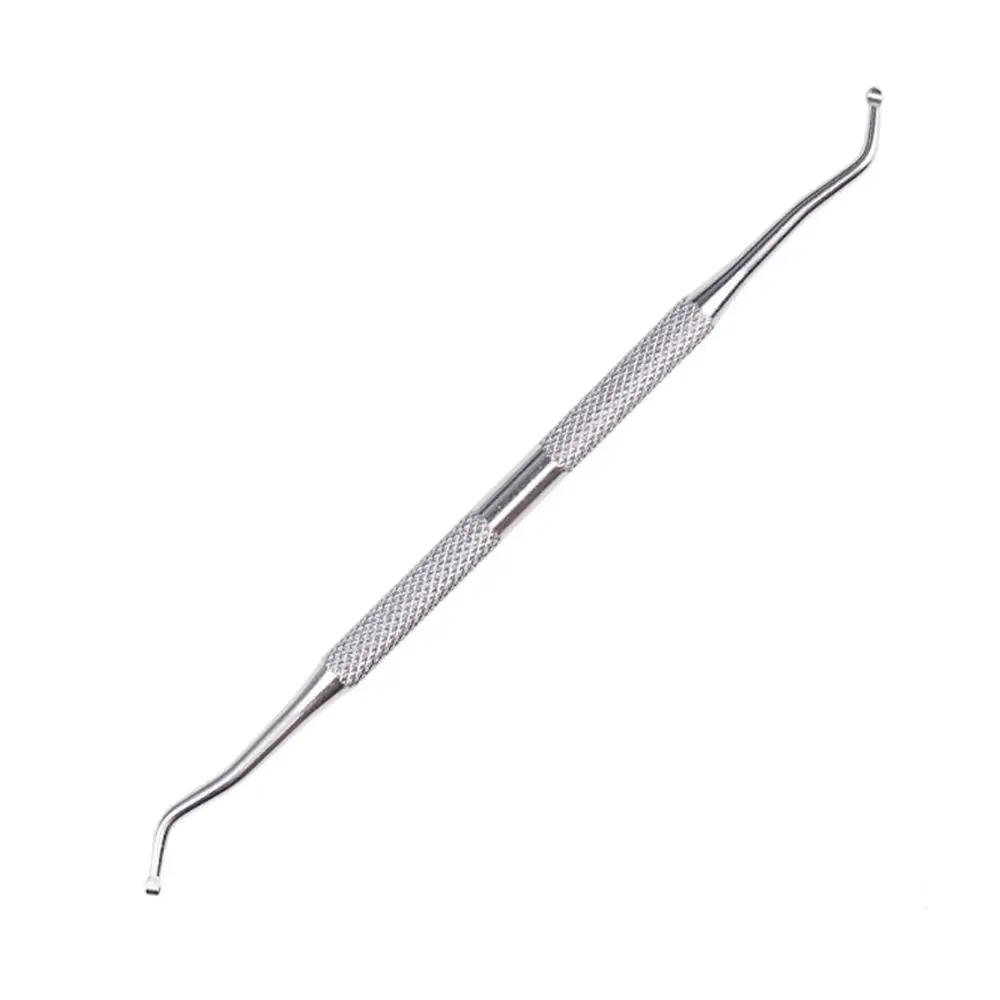 1PC Double Head Ingrown Toe Nail Lifter Paronychia Pedicure Tool Foot Nail Dirt Cleaning Spoon Manicure Pedicure Accessories