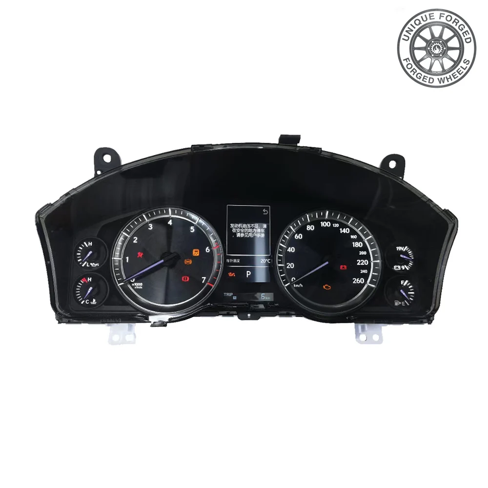 

12.3'' LCD Dashboard for LC200 LCD Instrument Cluster Plug and Play LCD Odometer Virtual Digital Cluster Cockpit