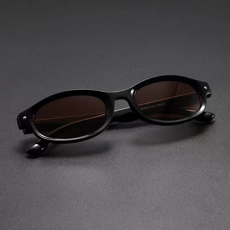 

Personalized Fashion Trend Women Sunglasses Men Oval Small Frame Y2K Sun Glasses Protection Vintage Female UV400 Eyewear