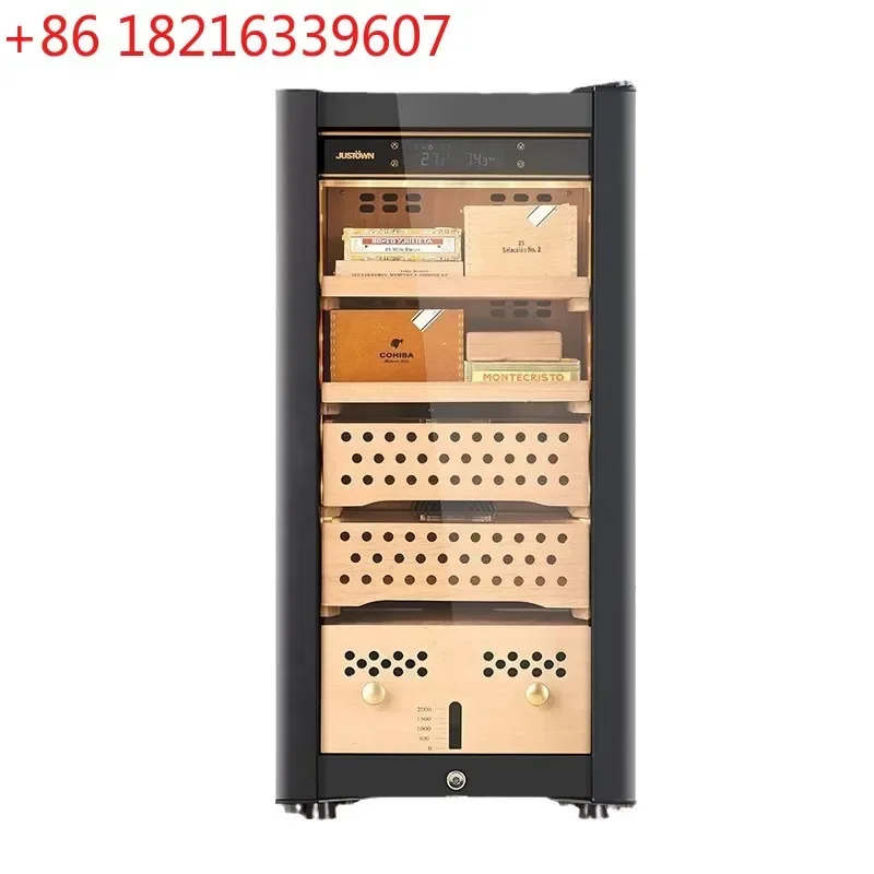 TAO Cigar cabinet household cedar wood constant temperature and humidity frequency conversion intelligent compressor cigar cabin