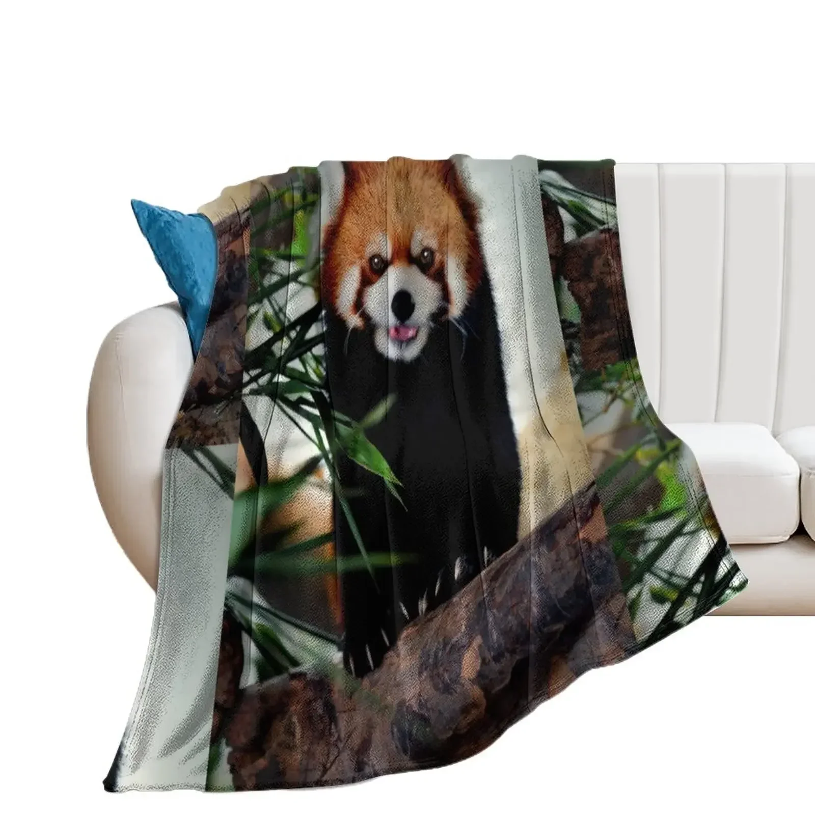 

Red Panda Throw Blanket Soft Nap Thins Blankets