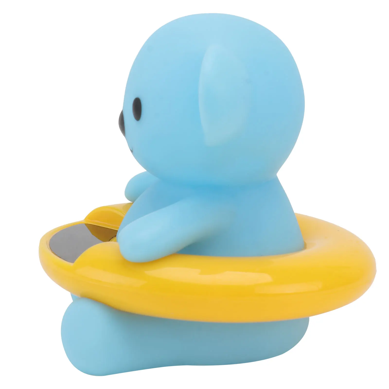 

1pc Baby Bath Thermometer Bear Shaped Water Temperature Indicator Plastic Bathtub Room Measurement Quick Read For -Blue