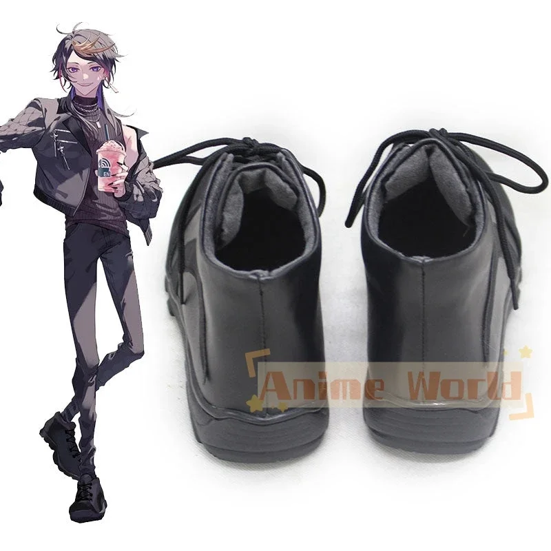 YouTuber virtuale Nijisanji Luxiem Shu Yamino Sakura Bloom Scarpe cosplay Stivali di carnevale di Halloween realizzati su misura