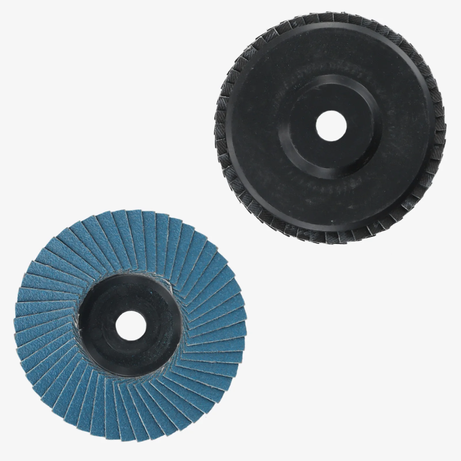 Imagem -05 - Flat Flap Lixar Disco Bore Grinding Wheels 120 Grit Polishing Pad para Rebarbadora Polisher Power Tools Parts 75 mm 10 mm Pcs