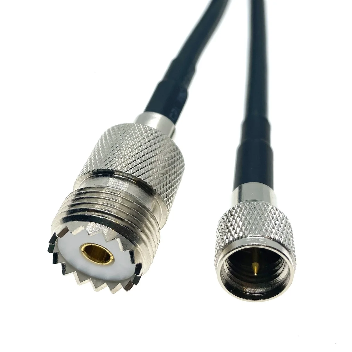 UHF SO239 Female Jack To Mini UHF Male Adapter Jumper Pigtail Coax Cable RG58 cable 12inch~30M