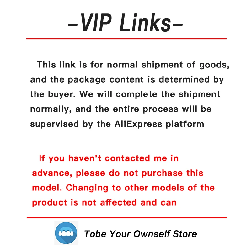 VIP Link VIP Exclusive Link For Tobe Your Ownself Store