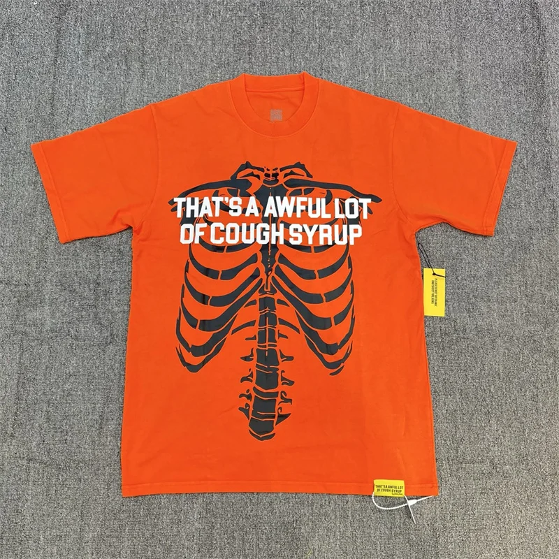 هذا مجموعة رهيبة من السعال شراب الهيكل العظمي الضلع طباعة عارضة قصيرة تي شيرت