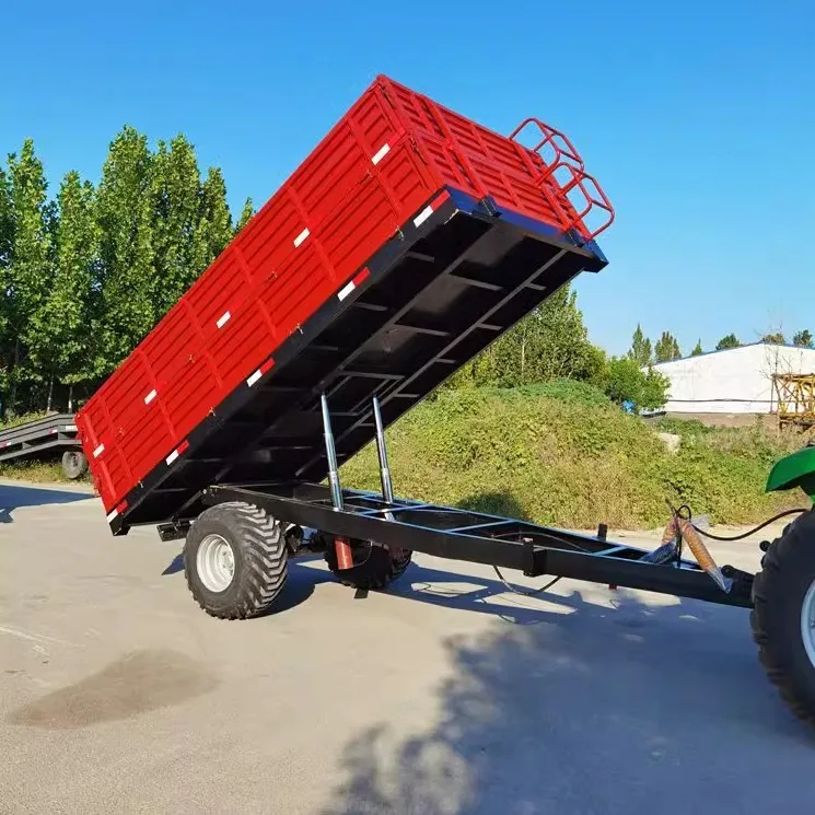 2025Hecho en China Remolque agrícola de máquinas de nuevo diseño barato