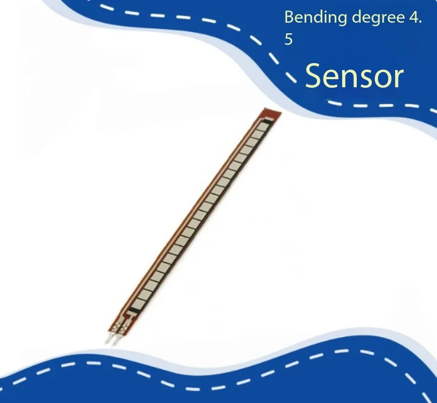 4.5 Inch Flex Sensor Bend Sensor for Robotic Hand Arduino Smart Gloves Wearable