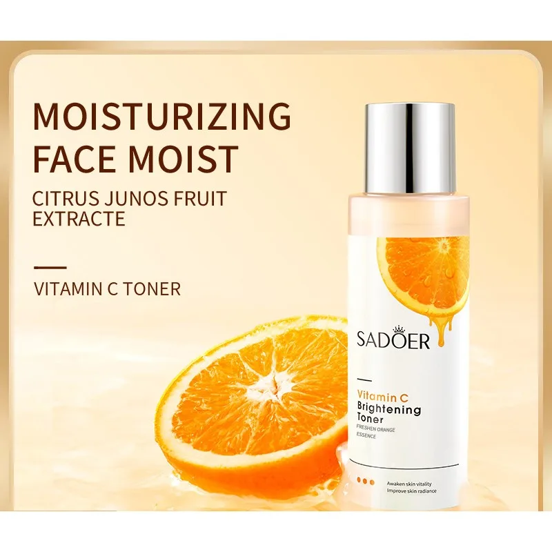 Low Price SADOER Vitamin C Brightening Toner Hydrates and Moisturizes VC