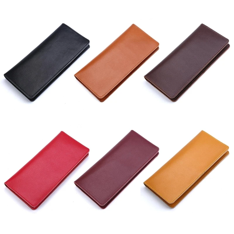 Women Leather Wallet Wallet Purse Large Capacity Long Purse Ladies Purse with Multiple Card Slots and Cash Pocket F3MD