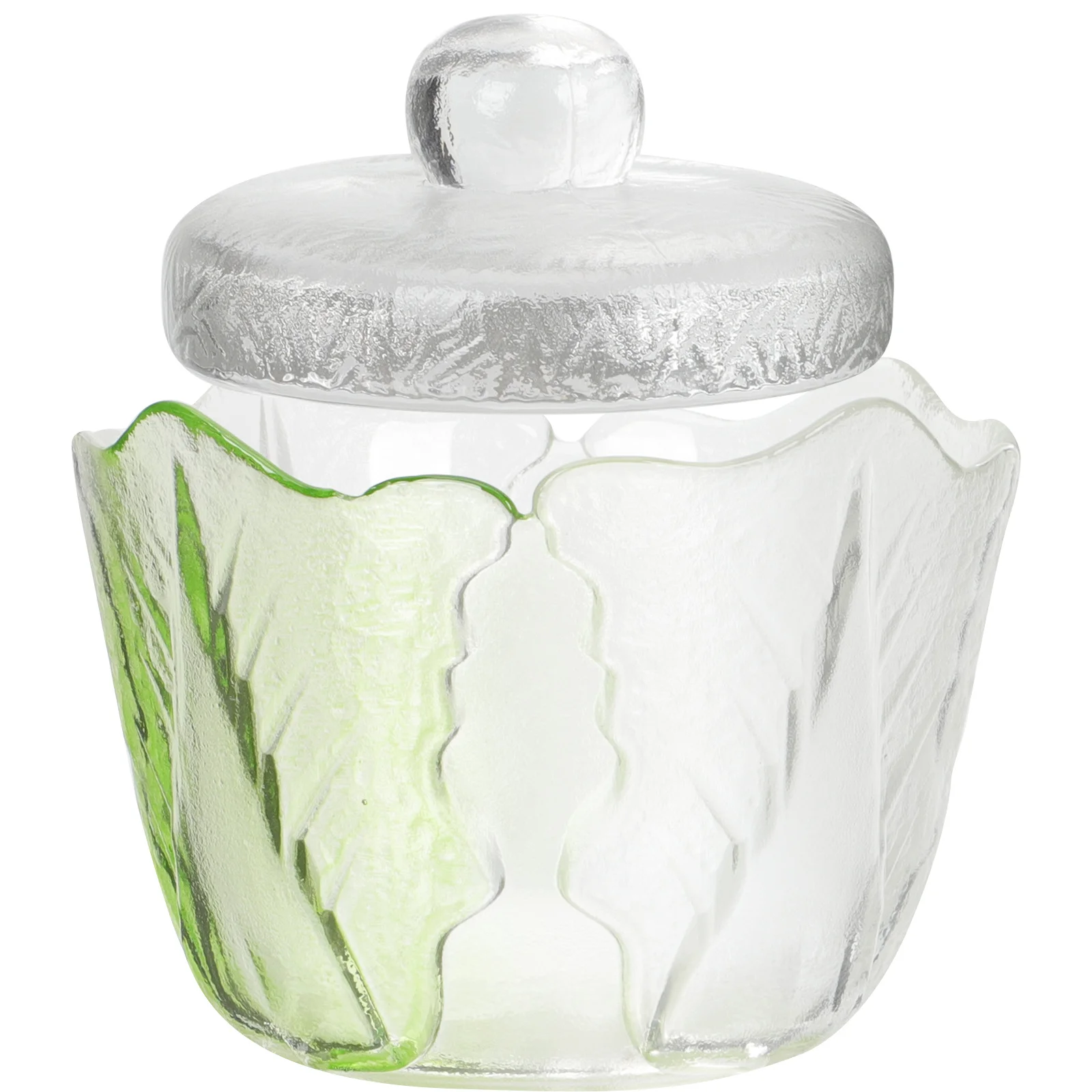 

Premium Glass Pickle Jar Clear Glass Household Storage Jar Fermenting Crock for Pickles Kimchi Sauerkraut Food Preservation