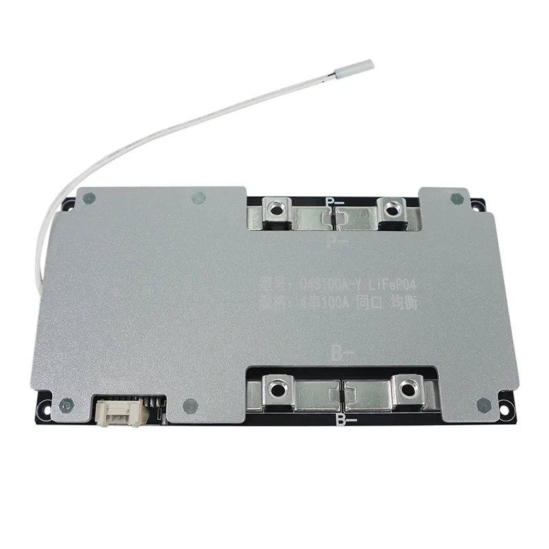 Placa de protección de descarga de alta potencia, batería LiFePO4 de 12v/12,8 v, 4s, BMS, 100ah, se puede conectar en serie o paralelo para uso Universal