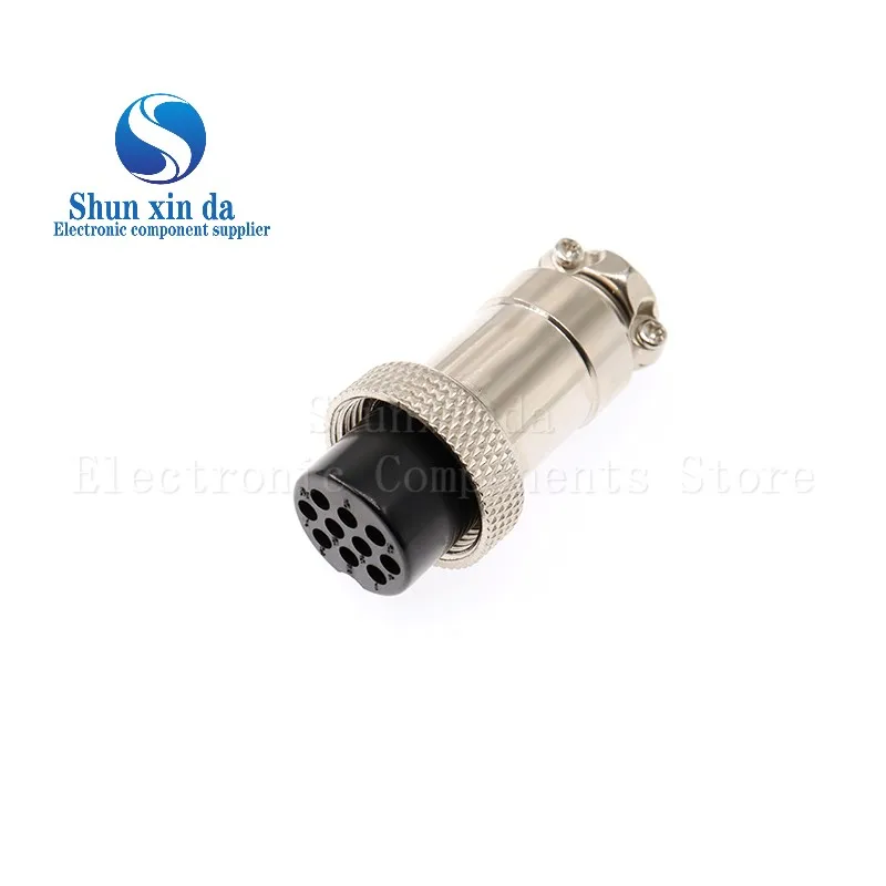 1Set 20MM GX20 2/3/4/5/6/7/8/9/10/12Pin Male & Female Docking Aviator Aviation Plug Socket Circular Connector