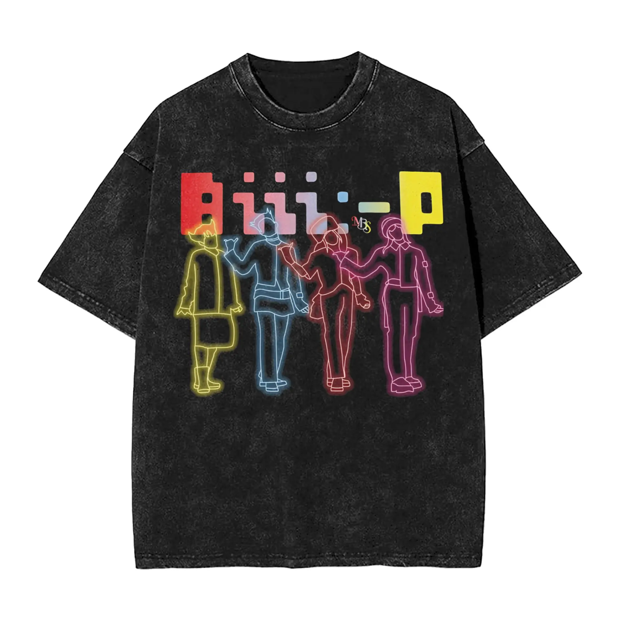  XLOV UXLXVE Members Washed T Shirts Streetwear Hip Hop Fashion T-Shirts  Tees Men Women Cotton Oversize
