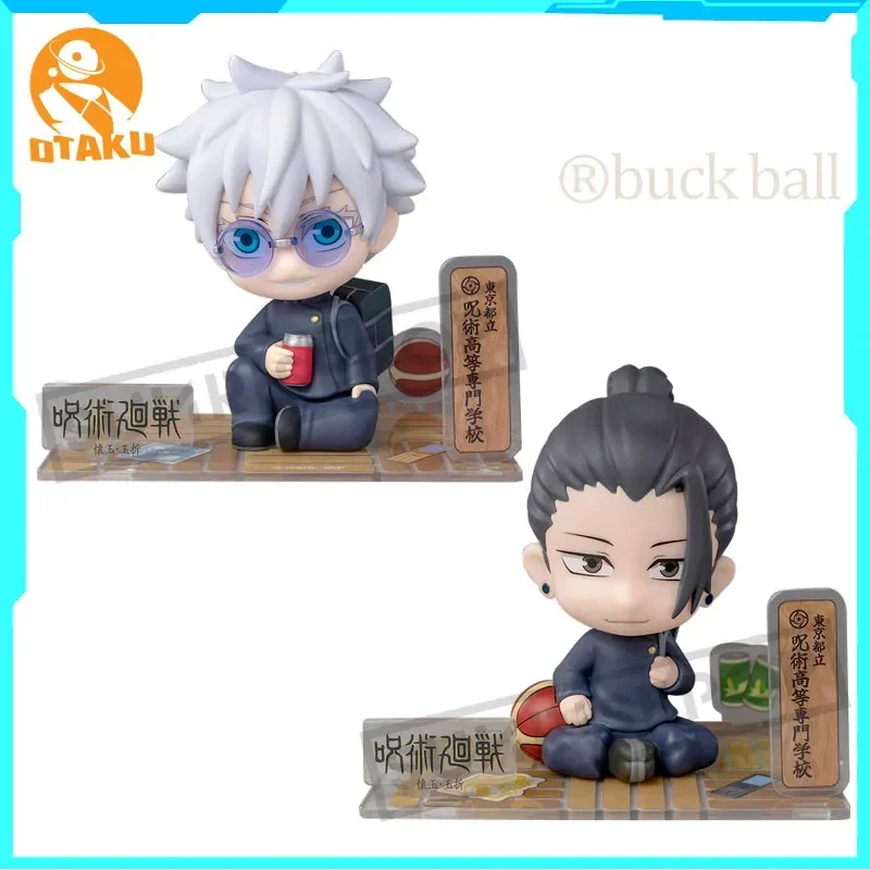 Jujutsu Kaisen Anime Figures Satoru Gojo Figure Geto Suguru Figures Pvc Models Scene Signage Cute Collectible Toys Ornament Gift