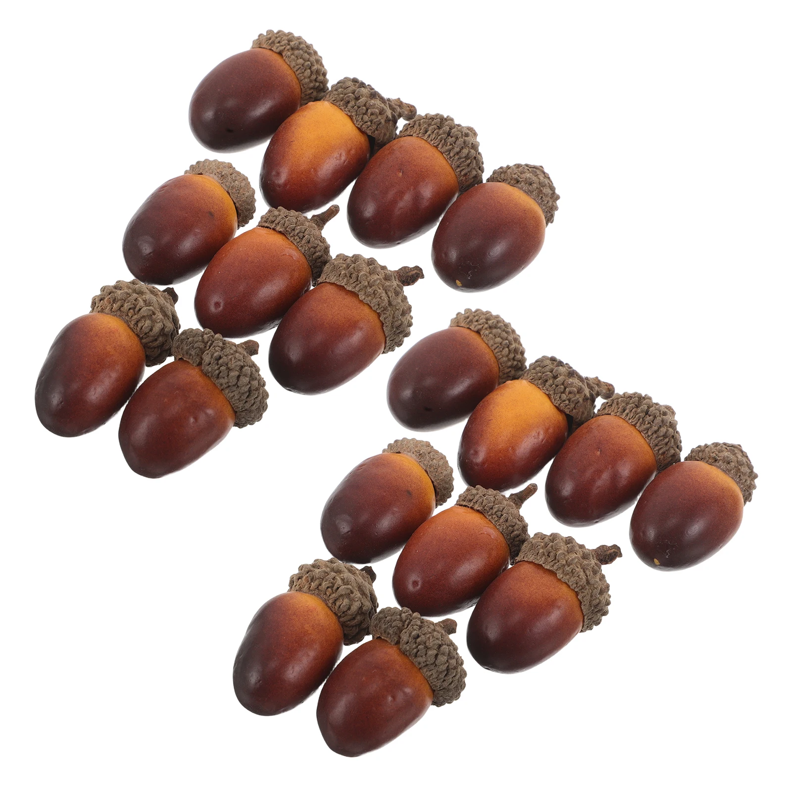 

40Pcs Artificial Acorns Lifelike Simulation Small Acorns for Thanksgiving Autumn Home Kitchen Table Decor Bowl Fillers Faux Nut