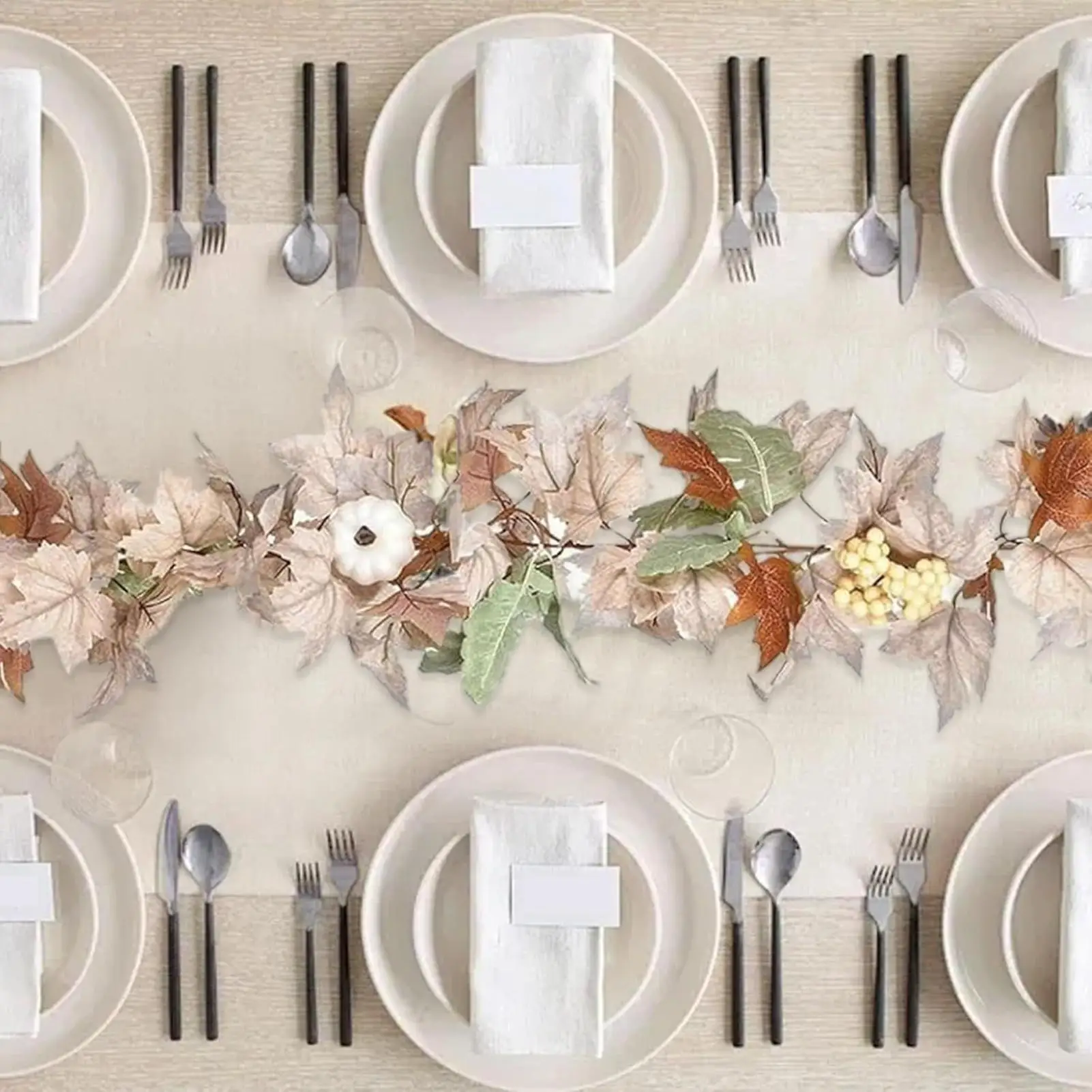 

Хэллоуин гирлянда для мантии 5,9 футов белая тыква Хэллоуин гирлянда с ягодами домашний декор для костра стол двор фестиваль