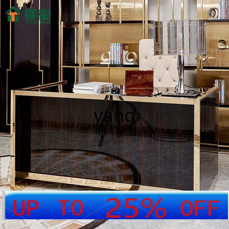 

Lcx desk and chair combination simple paint household computer desk