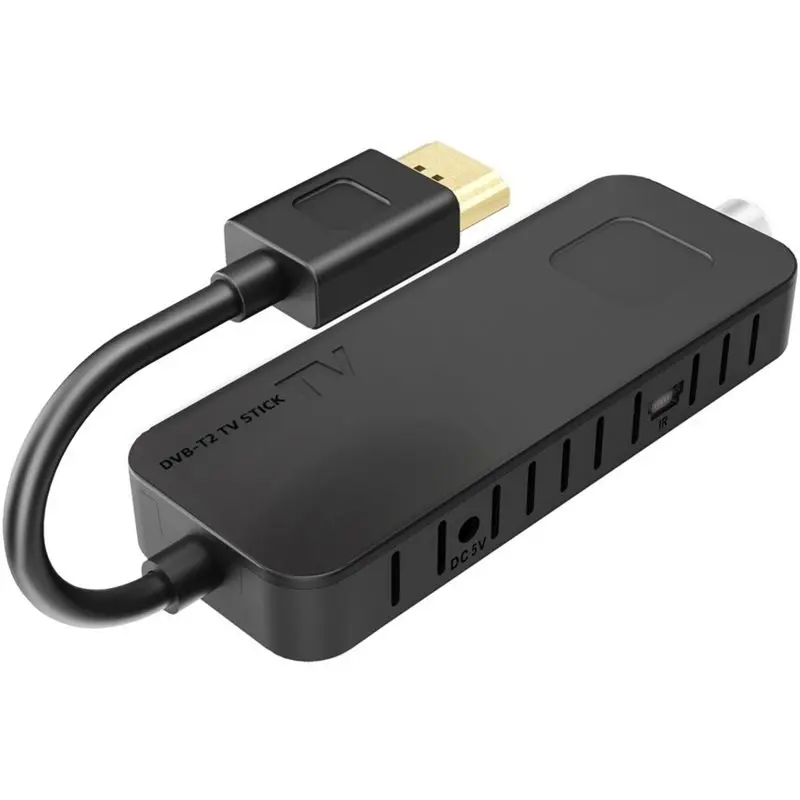 B03B-Mini Digital Free TV Converter HD FTA DVB T2 Tuner Media Player And PVR Recorder
