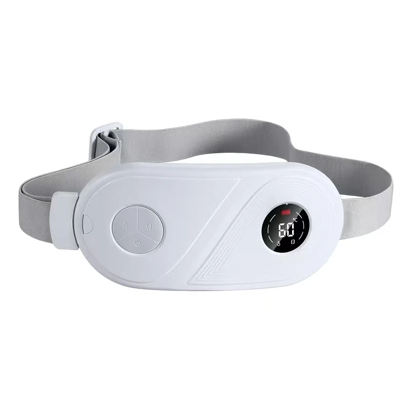 

Портативный вибрационный теплый нагревательный пояс из АБС-пластика, личный массажер для ухода за талией и живота