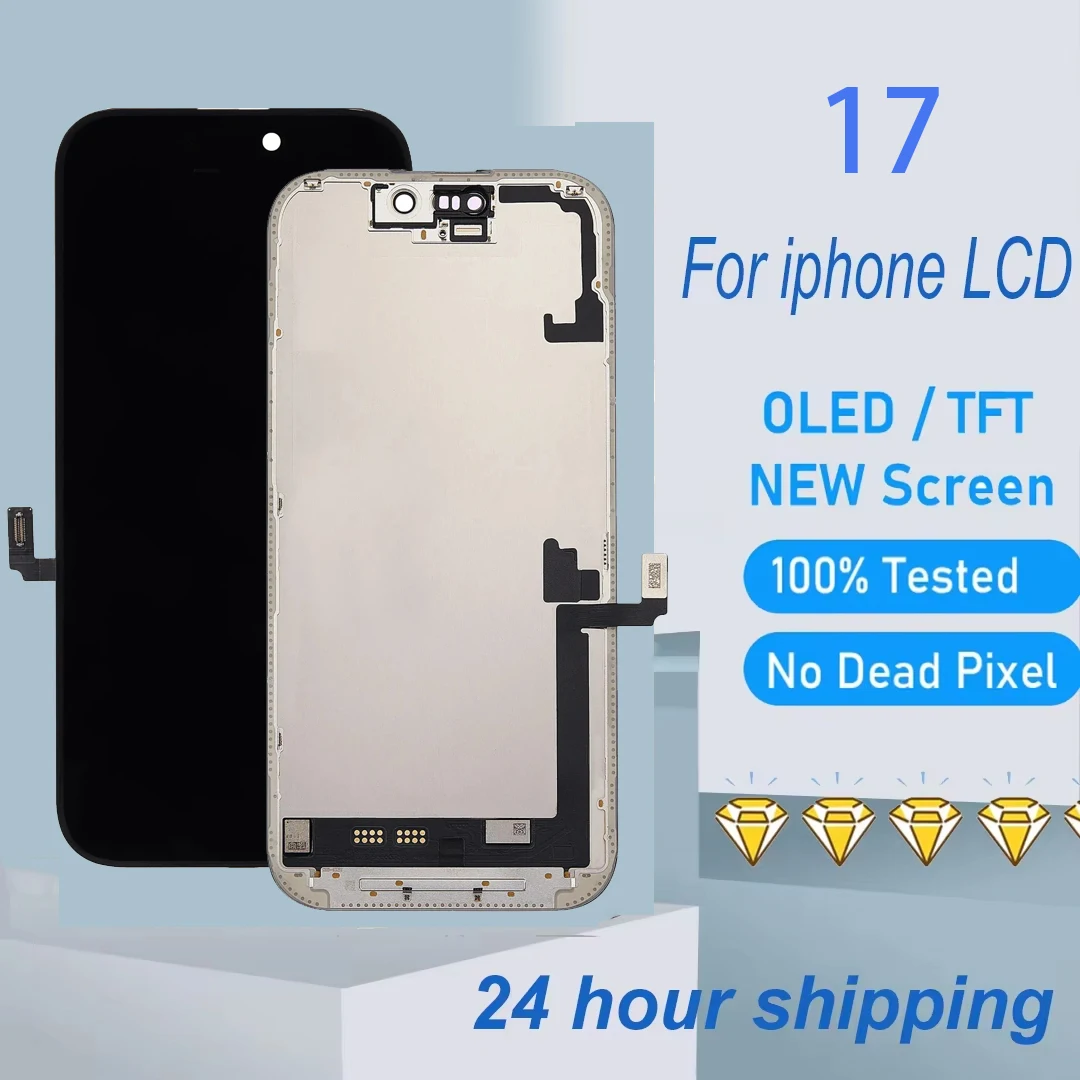 display-oled-per-iphone-17-schermo-lcd-touch-screen-digitizer-assembly-per-iphone-17-ricambio-lcd-con-3d-touch