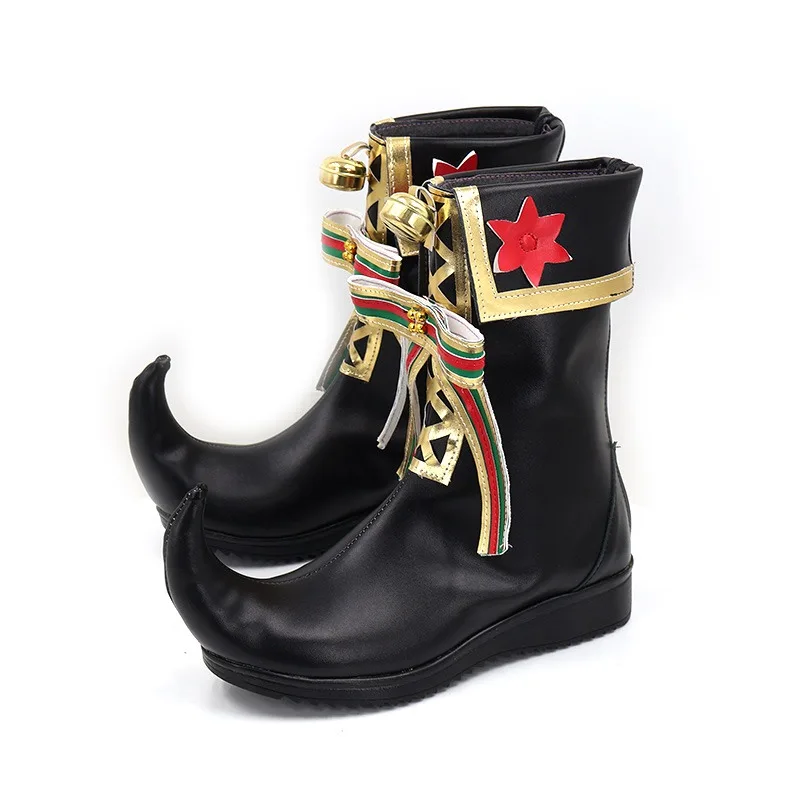 Buty do Cosplayu Poczynkownika Victor z Identity V, Halloween, Karnawał, Rekwizyt Cosplay, Anime, Skóra PU, Szyte na Miarę